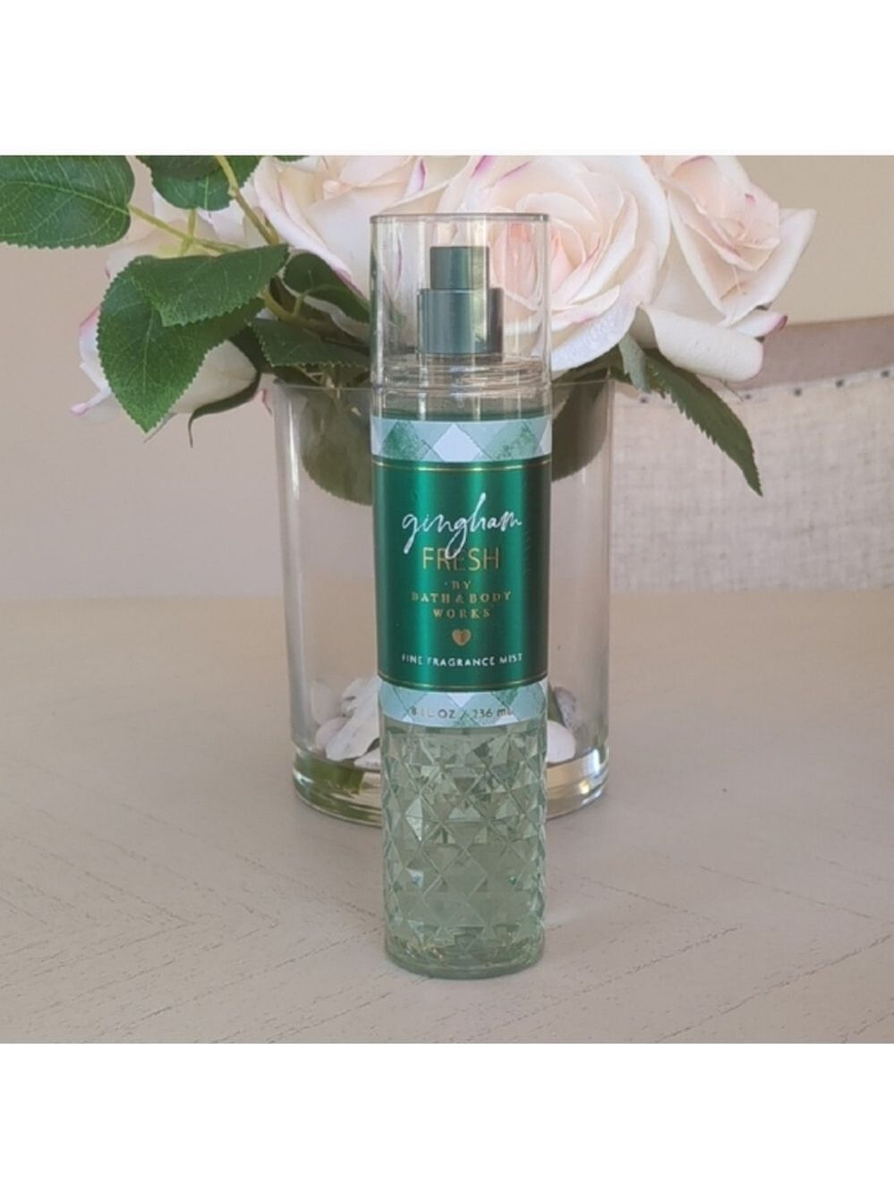 New Bath & Body Works Gingham Freah 8  Fl oz